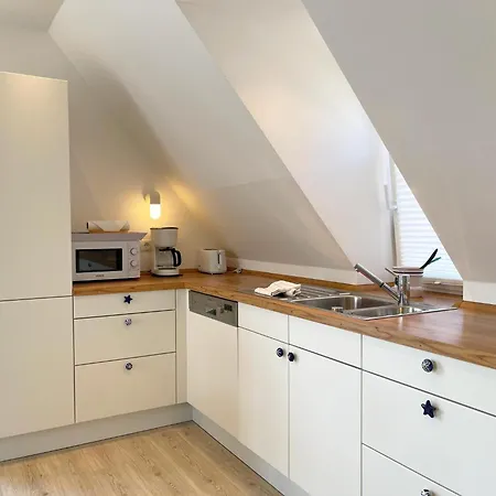 Haus Duenenrose Whg 3 Mit Balkon Daire *