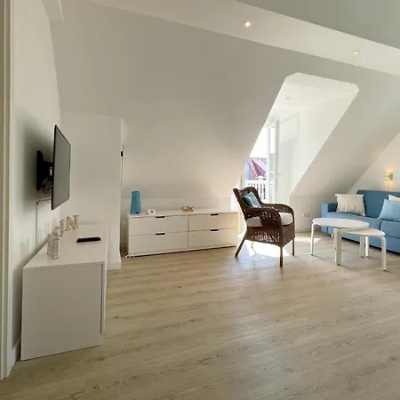 Haus Duenenrose Whg 3 Mit Balkon Daire *